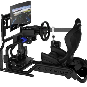 SIM Auto Controller di Gioco Da Corsa Del Basamento Interruttore Volante PC Set di Gioco di Simulazione - Product Image 1