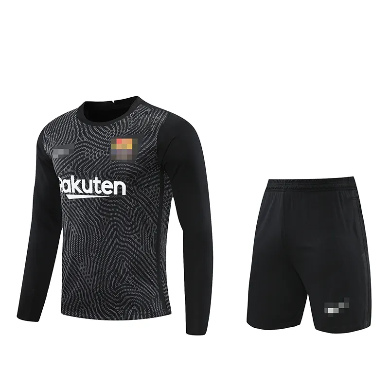 Uniforme de fútbol de secado rápido, uniforme de portero transpirable, venta al por mayor, barato