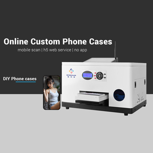 เครื่องพิมพ์ UV สแกนสาย QR RF-PC1อัจฉริยะใช้งานง่ายเคสโทรศัพท์แบบ DIY H5บริการเว็บเครื่องพิมพ์อิงค์เจ็ทติดฝาหลังมือถือ - Product Image 3