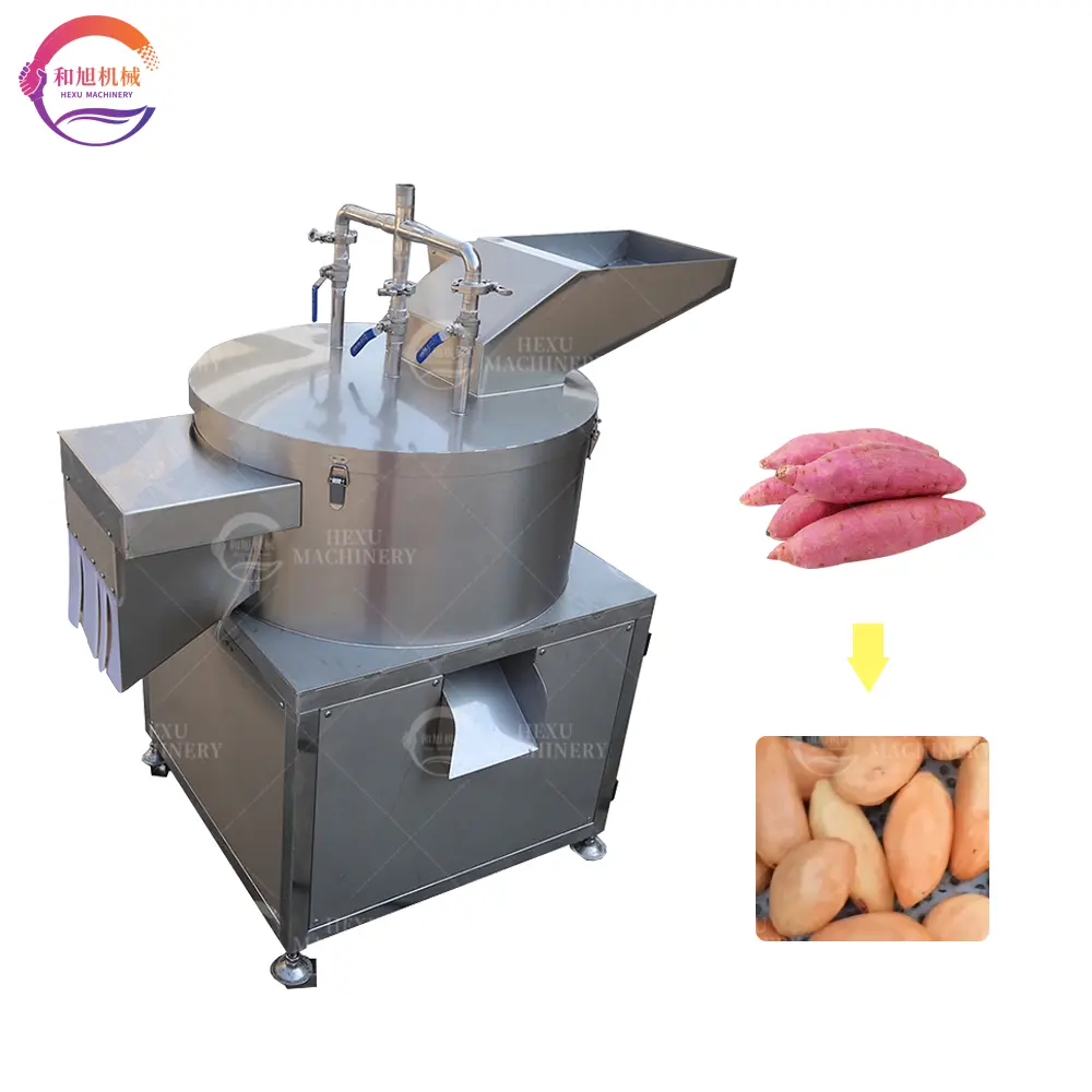 Industrielle Klingen-Schälermaschine Süßkartoffelverarbeitungsmaschine