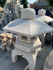 Ngoài trời trang trí đá Granite vườn đèn lồng đá cho trang trí sân vườn cảnh quan - Product Image 5