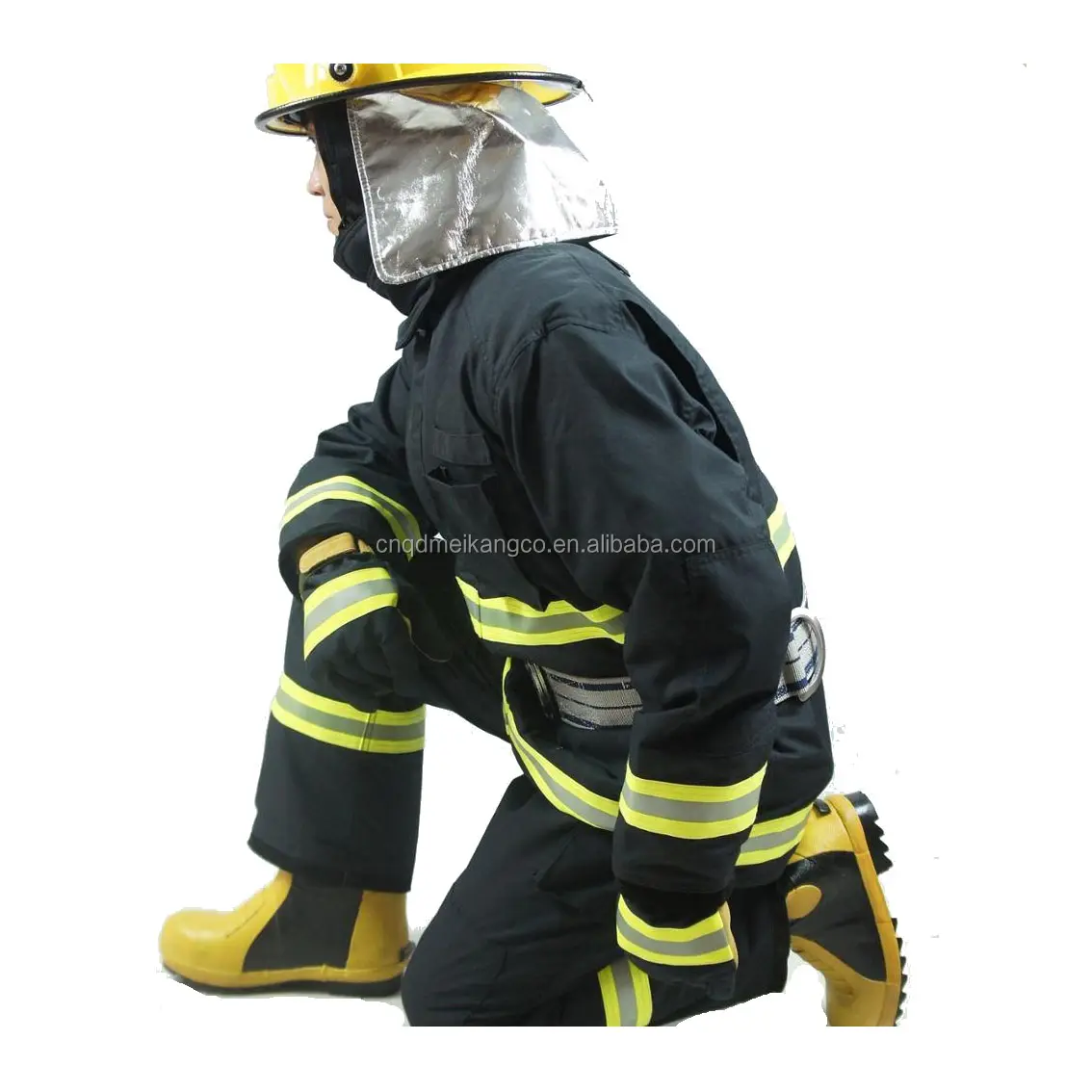 Fabrika sıcak satış yangın söndürme itfaiyeciler Aramid yanmaz itfaiyeci güvenlik giyim dişli