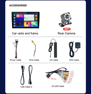 Factory Price Car Monitor Universal Autoradio 2 Din Autoradio Suitable for 2004 TOYOTA <strong>ESTIMA</strong>/ ACR30 9 Inch - Product Image 5