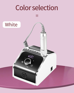 Taladro de uñas recargable-Motor turbo de 35000RPM y diseño ergonómico con control de velocidad personalizado + Función de interruptor de dirección automática