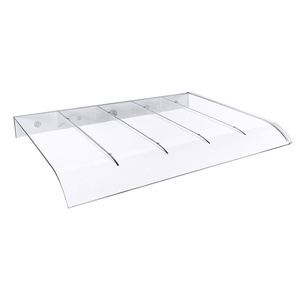 Nhôm Patio Mái Hiên Bìa Polycarbonate Tấm Cửa Sổ Phía Trước Ngoài Trời Mặt Trời Mưa Tùy Chỉnh Cắt Cho Ban Công Phía Trước Chất Lượng Sân - Product Image 5