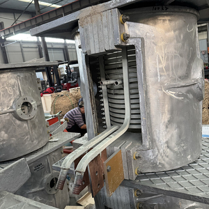 Horno de inducción de alta productividad para horno de fusión eléctrico de alambre a la venta horno de inducción Industrial de <span class=keywords><strong>100Kw</strong></span>