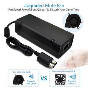 AC Adapter for <strong>Xbox</strong> <strong>360</strong> Slim Power Supply Cord Replacement Charger for Xboxes <strong>360</strong> Slim Console - Product Image 6