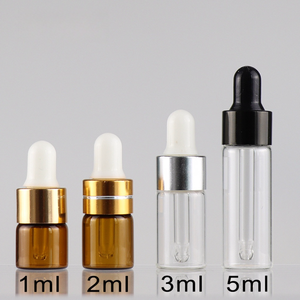 Custom Design Small Tube Vials 1ml 2ml 3ml 5ml Glass Vial <strong>Dropper</strong> <strong>Bottle</strong> With Glass <strong>Dropper</strong> - Product Image 6