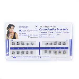 Staffe monoblocco MIM dentali ortodontiche <span class=keywords><strong>mini</strong></span> <span class=keywords><strong>roth</strong></span> 022 3 ganci - Product Image 2