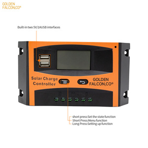 USB-Ladegerät LCD-Display 12V/24V 30A PWM Solar laderegler Off Grid Solar Battery Charge Controller - Product Image 5