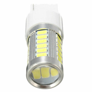 T20 W21/5W 7443 33SMD LED電球車用LEDシグナルライト5630チップ12Vホワイトオートウェッジサイドトランクブレーキランプ - Product Image 2