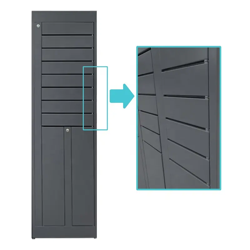 Intelligent de 10 Portes Armoires En Métal Casier Principal Vice Casier Utilisant X86/Système Android