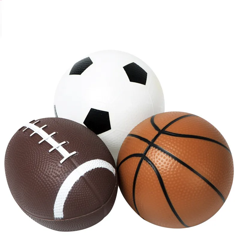 सस्ते कीमत फुलाया पीवीसी खिलौना खेल गेंदों 1 पंप 1 के प्रत्येक 5 "फुटबॉल की गेंद, बास्केटबॉल, खेल का मैदान गेंद, 6.5" फुटबॉल
