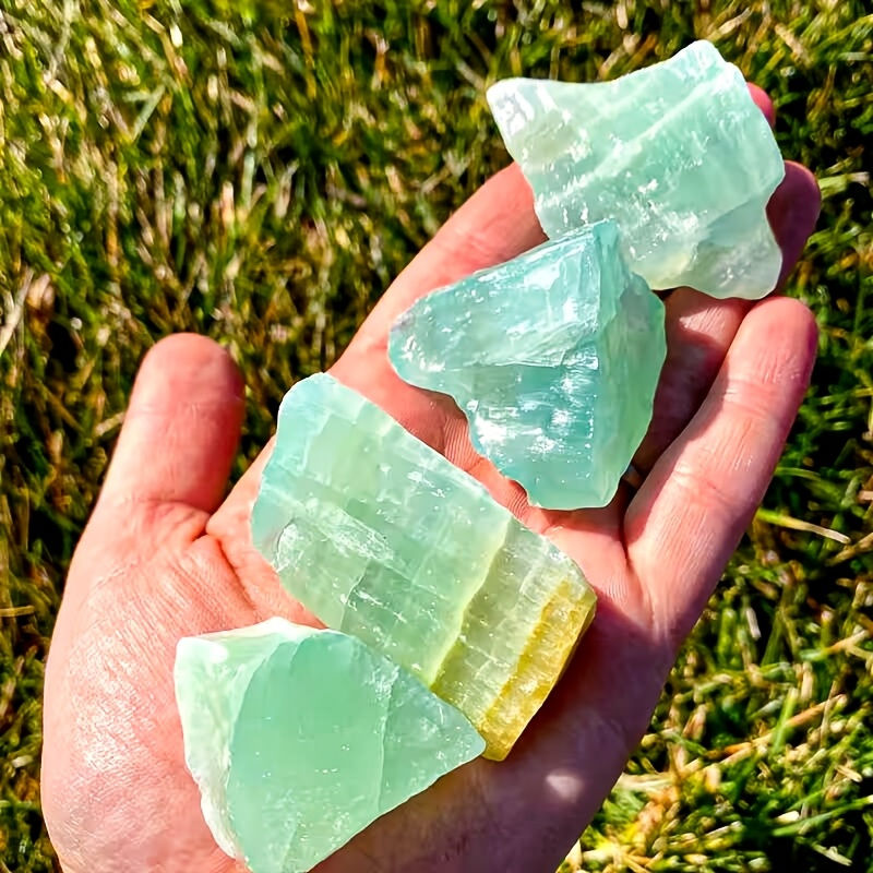 Calcite des Caraïbes, quartz brut