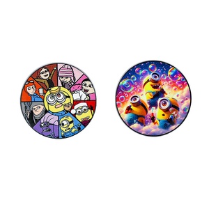 Chất Lượng Cao Cho Tay sai Kim Loại Huy Hiệu Châu Âu Mỹ Phim Phim Hoạt Hình Men Trâm Phụ Kiện Pin Kỹ Thuật Số Sắt Mạ Khắc - Product Image 5