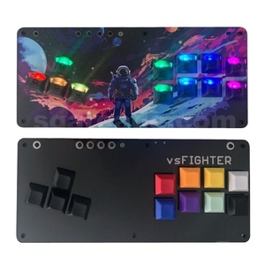 Apariencia artística personalizada Botón completo Arcade Controller Fight Stick hitbox para X Box360 PC/Steam PS3 Switch y Limited PS4/PS5 - Product Image 2