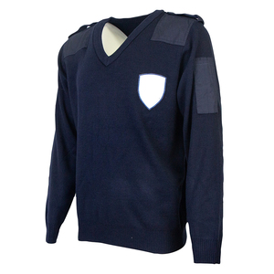 Nhà Máy Trực Tiếp Làm Việc Áo Len Dài Tay Áo Chống Lạnh Cấp Cho Nhân Viên An Ninh Mùa Đông Quần Áo Ấm - Product Image 2