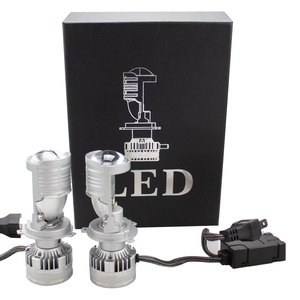 OEM 6000K 33000Lm Zdp5เลนส์มินิเมทริกซ์ H4โปรเจคเตอร์ LED แบบ Bi สำหรับไฟหน้า LED อัตโนมัติ75W H/L - Product Image 1