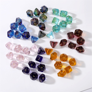 Glass DND <strong>Games</strong> Dice Sets of 7 polyhedral Handmade Dice for Dungeons and Dragons, Role Playing, Table <strong>Game</strong> - Product Image 6