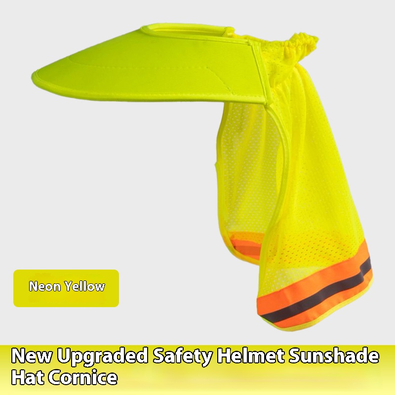 25 estilos de sombreros para el sol con ala (amarillo fluorescente)