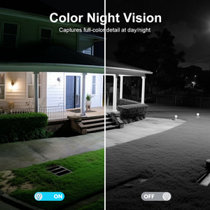 JideTeech AOV-Cámara CCTV con alimentación solar, 4G, 12W, para exteriores, audio de 2 vías, función de visión nocturna en color con tarjeta SD, IP66 - Product Image 4
