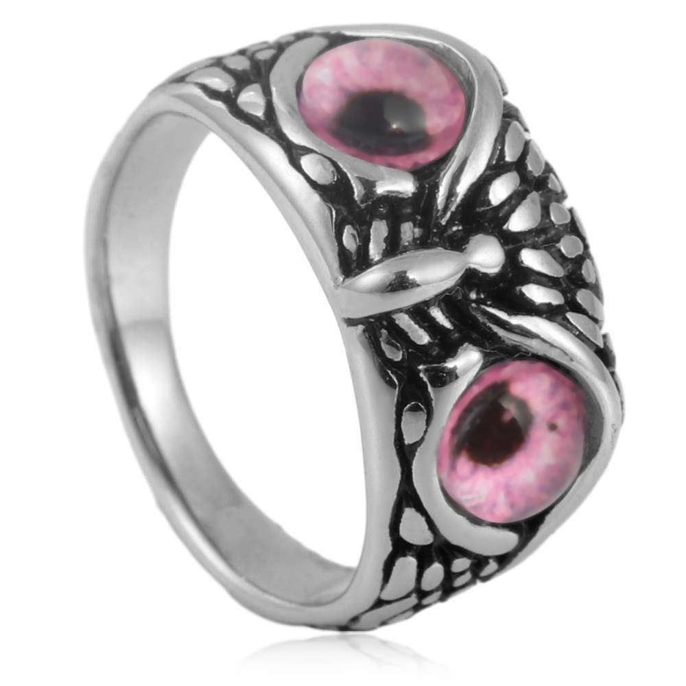 Steel-colored (pink eyes)
