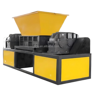 DZ endüstriyel çift silindirli parçalayıcı makinesi araba vücut elektrik kabloları için tekstil bezi alüminyum jant profil pil geri dönüşüm - Product Image 6