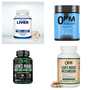Oem אריות כמוסות פטריות טבעוניות קפסולות nootropic כדי לתמוך בריאות המוח המוח המוח ומערכת החיסון החיסונית
