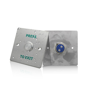 Controllo accessi interruttore illuminato pulsante pulsante di uscita in metallo pulsante di rilascio interruttore a parete di rilascio della porta - Product Image 3