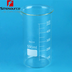 Borosilikat cam 3.3 uzun boylu formu beher mezuniyet ile 50-3000ml - Product Image 1