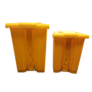 Cubo de basura de plástico para limpieza de interiores, contenedor de basura cuadrado individual debajo del cajón de montaje, cubo de basura de cocina extraíble para el hogar - Product Image 3