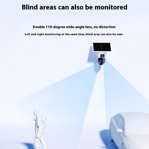 F411 4MP Solar PTZ Floodlight Camera Dual Lens with Full Color Night Vision Human <strong>Detection</strong> IP67 for Outdoor <strong>Use</strong> CMOS <strong>Sensor</strong> - Product Image 5