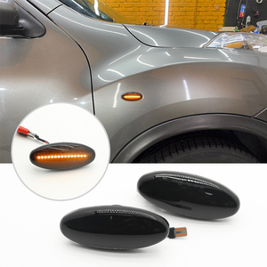 ターンシグナル付きカー<span class=keywords><strong>LED</strong></span>ライトイエローダイナミックフロー<span class=keywords><strong>LED</strong></span>サイドマーカー12vLEDダイナミックターンシグナルウィンカーサイド