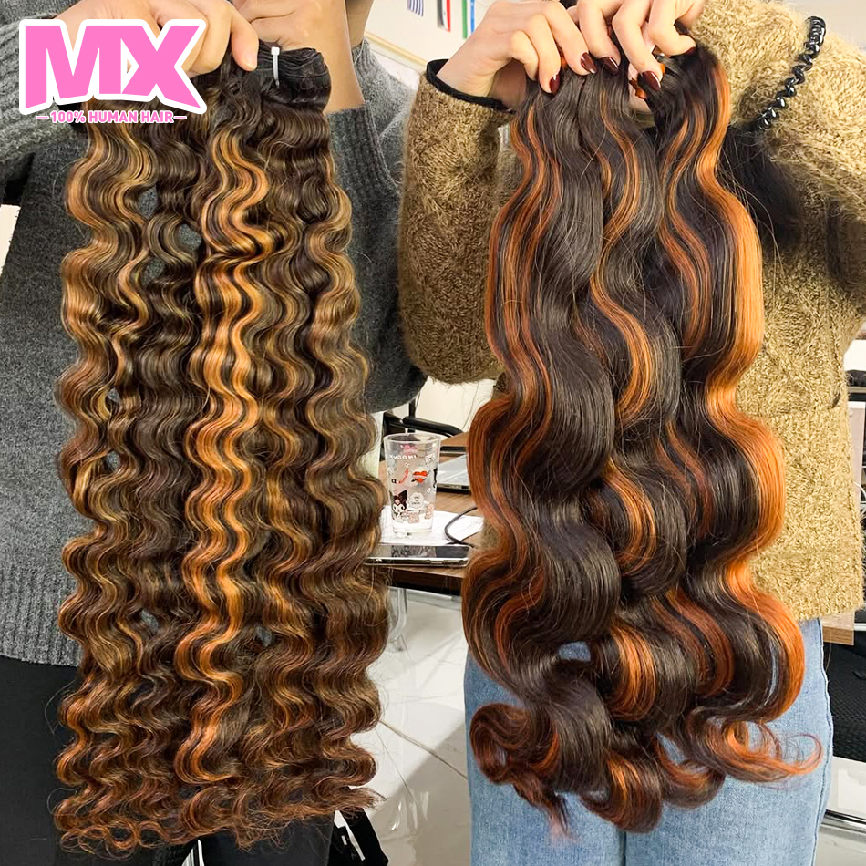 Paquete de cabello con color resaltado