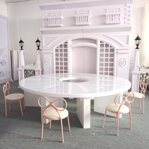 Çocuk masaları kiralama yuvarlak çocuk masaları ve sandalyeler parti için mobilya - Product Image 1