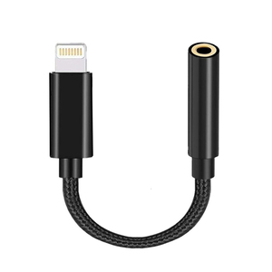 MFi Original 8Pin to Aux 3.5mm Headphones Jack <strong>Adapter</strong> 100% Compatible with IOS System Audio <strong>Adapter</strong> - Product Image 1