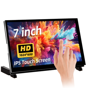 Modulo <span class=keywords><strong>Display</strong></span> LCD Touch Screen capacitivo da 7 pollici 1024*600 IPS per <span class=keywords><strong>Raspberry</strong></span> <span class=keywords><strong>Pi</strong></span> 3/4/5 - Product Image 1