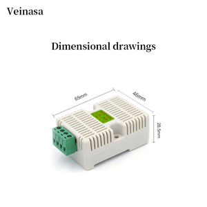 D23J DIN 35mm Rail <strong>Sensor</strong> Temperature and Humidity <strong>Control</strong> <strong>Module</strong> with 24V Max Voltage Humidity Monitor - Product Image 4