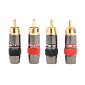 Soldering <strong>RCA</strong> Male Plug Jack Connector Speaker Audio <strong>Output</strong>/<strong>Input</strong> Adapter Plug Gold Plated Earphone Connector Jack - Product Image 6