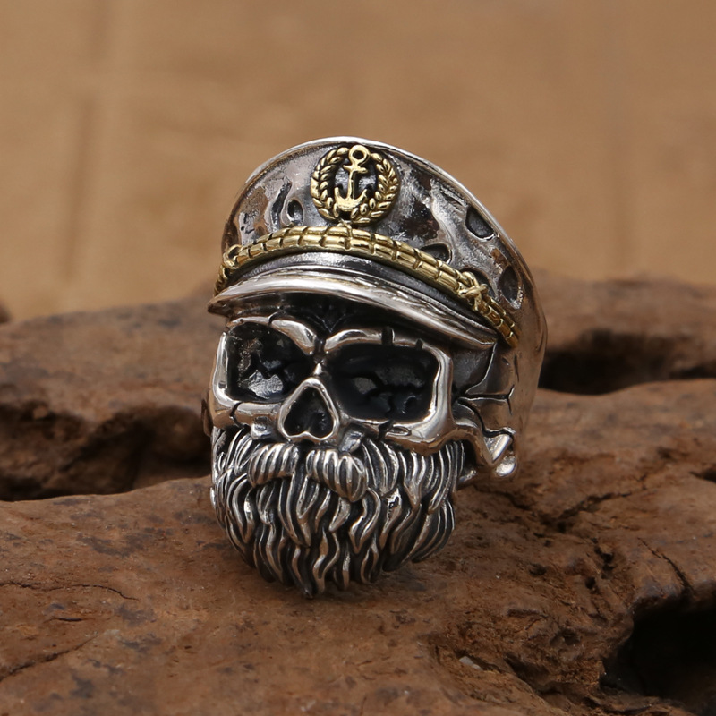Bague en argent design 2