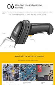 Mindeo MD7939 Ultra-Small USB Interface QR <strong>Code</strong> Scanner Gun Lightweight Handheld Barcode Scanner with <strong>Excellent</strong> Scanning Reading - Product Image 6