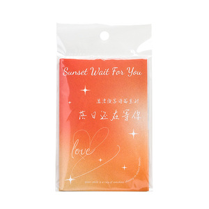 半透明彩色便签书写记事本纸卡粘贴便签批发文具 - Product Image 6