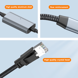 Cavo USB C a Ethernet tipo C a RJ45 direttamente collegato Gigabit rete LAN Thunderbolt 3/4 compatibile per MacBook Pro - Product Image 2