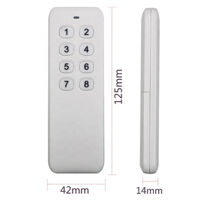 DC 3V Wireless 8-Kanal-Fernbedienung 315/433MHz Lerncode Universeller Kopier code für Garagentor - Product Image 3