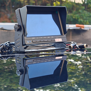 Sistema de detección de punto ciego para camión a prueba de agua de 7 pulgadas con pantalla TFT LCD Cámaras de visión nocturna de 2 vías Sensor de monitoreo de entrada - Product Image 2
