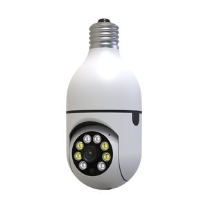 Telecamera a led a 360 gradi telecamera panoramica wireless per la sicurezza domestica wifi cctv fisheye lampadina lampada telecamera ip telecamera di sicurezza domestica visualizzazione remota - Product Image 5