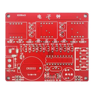AT89C2051 Kit orologio elettronico multifunzione a sei Bit a Chip singolo orologio digitale Microcomputer - Product Image 3