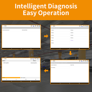 Supporto originale strumento diagnostico di programmazione chiave di tutti i sistemi per auto ND366E con tablet
