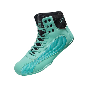 Factory Supply Professional Custom LOGO Light Weight Anti Slip Middle Top Boxing <strong>Wrestling</strong> <strong>Shoes</strong> For Children - Product Image 4