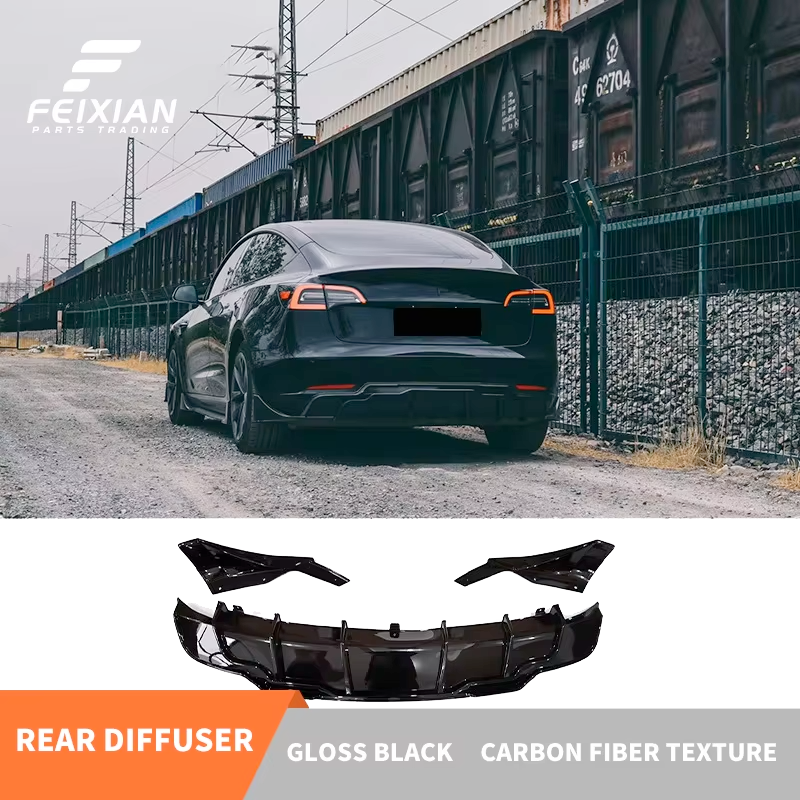 FAST Rear Lip (Carbon Fiber Pattern)